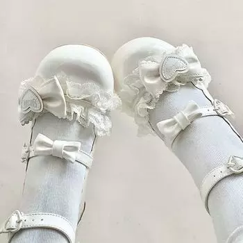 Милые туфли-лодочки Sweet Bow Single Shoes для девочек, весна 2025 г., новые сетчатые, износостойкие, легкие, с юбкой, универсальные туфли-лодочки Mary Jane Lolita 35 розовый