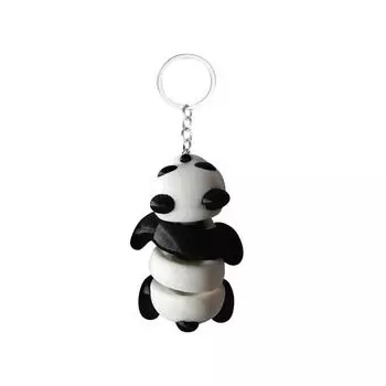 Милые украшения для домашних животных, брелки, напечатанные на 3D-принтере One Size чёрный