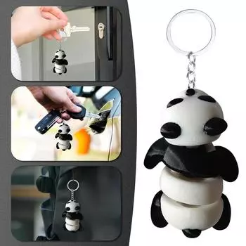 Милые украшения для домашних животных, брелки, напечатанные на 3D-принтере One Size чёрный