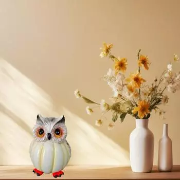Милые украшения в виде совы, креативные украшения для дома, добавят в дом веселья, подарки любителям сов