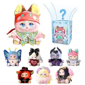 Милые виниловые плюшевые фигурки, Плюшевая кукла серии Take A Of Bear, Кавайные коллекционные игрушки-фигурки, Мистери-бокс для подарков на день рождения, Одна коробка One Size
