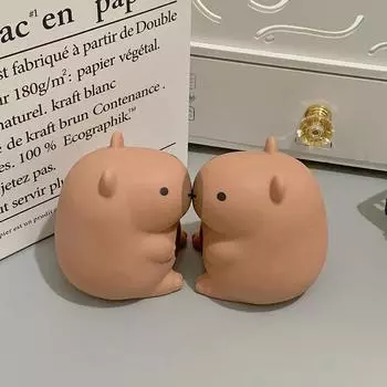 Милые забавные игрушки-капибары, креативные игрушки-медленно отскакивающие, мультяшные игрушки-антистресс-декомпрессионисты в виде капибары, подарки