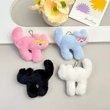 Милые забавные плюшевые солнцезащитные очки, кукла-кошка, брелок, кавайный мультяшный рюкзак, брелок, игрушки, подарки на день рождения