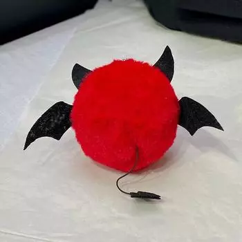 Милый аниме плюшевый демон кукла брелок крыло летучая мышь брелок рюкзак подвески украшения для девочек Хэллоуин день рождения подарки