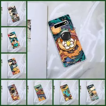 Милый астронавт космический мультфильм звезда телефон чехол силиконовый для Samsung Galaxy Note 10 Pro задняя крышка для Samsung S10E S10 Plus 5G S10
