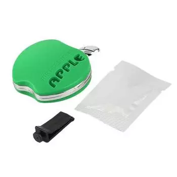 Милый автомобильный освежитель воздуха в форме яблока, автомобильный кондиционер, освежитель воздуха, ароматерапевтический зажим розовый