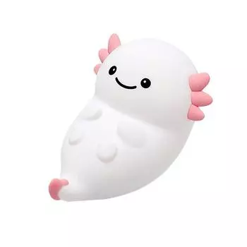 Милый Аксолотль Ночной Светильник Силиконовый Детский Ночник Сенсорное Управление Ночники Usb Перезаряжаемый Настольная Лампа Для Ребенка