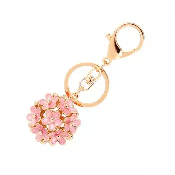 Милый брелок для ключей с кристаллами и стразами, подвеска для сумки, кошелька, автомобиля, подарка