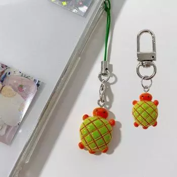 Милый брелок для телефона с черепахой, мультяшная черепаха, брелок для телефона, подвеска, чехол для наушников, подвески, подарок для пары A2