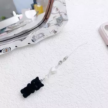 Милый брелок-подвеска в виде котика, изысканный телефон, рюкзак, автомобильный брелок, украшения, аксессуары, детские подарки