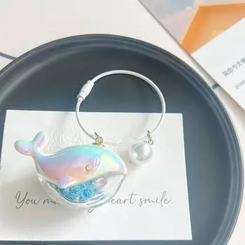 Милый брелок в виде кита и дельфина, кукла морского животного, кавайный брелок, аксессуары для ключей от машины для мужчин, женщин, пары, украшение для сумки