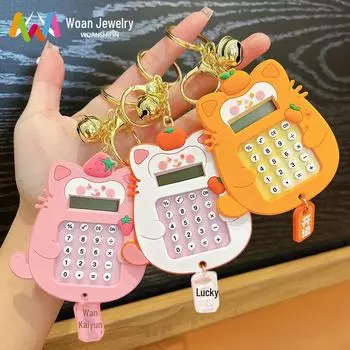 Милый брелок в виде кота для ноутбука, автомобиля или сумки — стильный и универсальный