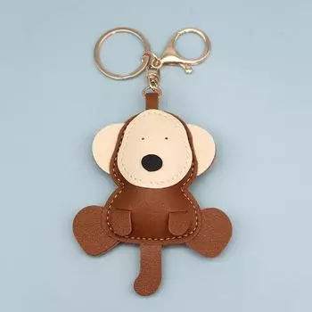 Милый брелок в виде обезьяны, мультяшное животное, кукла, автомобильный брелок, подвеска, изысканный кавайный рюкзак, украшения, аксессуары, подарки