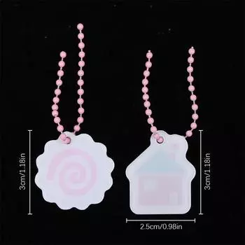 Милый брелок в виде рыбки, розовый рулет, альбом, школьная сумка, подвеска, милая сумка, подвеска