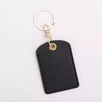 Милый чехол для карты доступа, креативный брелок, чехол для карты доступа с индукционным кругом, чехол для карты доступа One Size чёрный