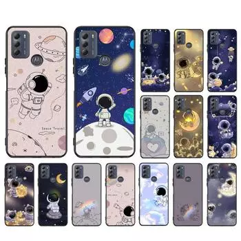 Милый чехол для телефона Astronautas для Moto G84 G22 G32 G42 G52 G62 G53 G72 G60 G60S G24 G10 G20 G30 G13 G50 G 5G G Pure Moto G22