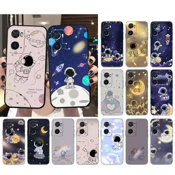 Милый чехол для телефона Astronautas для OPPO A78 A54S A17 A57S A74 A78 A91 A96 A94 Realme GT Master X3SuperZoom Reno 7 10 11 pro OPPO A74 4G