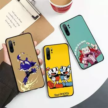 Милый чехол для телефона Cuphead с игрой для Honor 7A Pro 7C 10i 8A 8X 8S 8 9 10 20 Lite, силиконовый чехол Honor 10