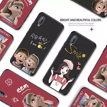 Милый чехол для телефона для непослушной маленькой девочки и мальчика Samsung A01