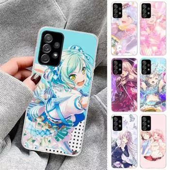Милый чехол для телефона Girl BanG Dream для Samsung Galaxy S10 S21 S22 Plus Ultra A91 A51 A21S A12, прозрачный чехол для телефона Galaxy S30