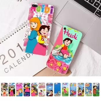 Милый чехол для телефона Heidi для iPhone 15 8 7 6 6S Plus X SE 2020 XR XS 14 11 12 13 Mini Pro Max мобильный чехол iPhone 13