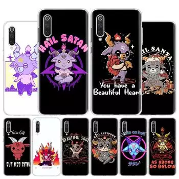 Милый чехол для телефона Hell Hail Satan Evil для Xiaomi Poco X3 GT X4 NFC M4 Pro M3 M2 F3 F2 F1 Mi Note 10 A3 A2 Lite A1 CC9E Fund Xiaomi Poco X3