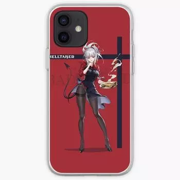 Милый чехол для телефона Helltaker для iPhone 14 13 12 11 XS X 8 7 6 Plus Mini Pro Max SE 2022 мягкий прозрачный чехол для телефона iPhone 14