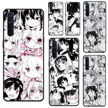 Милый чехол для телефона Kawaii Japan Girls Harajuku для OPPO A15 A83 A91 A93 A1K A3S A5S A52 A72 A54 A74 A94 A31 A5 A9 A53S 2020 OPPO A1K