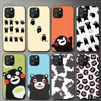 Милый чехол для телефона Kumamon для Iphone 11 12 Mini 13 14 Pro Xs Max X 8 7 6s Plus 5 Se Xr Shell iPhone13PROMAX