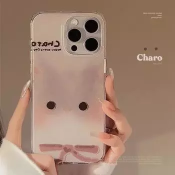 Милый чехол для телефона с большой мордашкой и котом на 12.11.13.14.15. 15promax