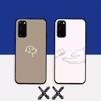 Милый чехол для телефона с иллюстрацией для Samsung Note 8 9 10 20, чехол для Note10Pro 10lite 20ultra M20 M31, чехол Funda Note10lite