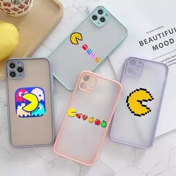 Милый чехол для телефона с изображением игры Pac-Man для IPhone 13 12 11 Mini Pro Max XS X Max XR 8 7 Plus SE 2022, цвет кожи, чехол для телефона iPhone 13
