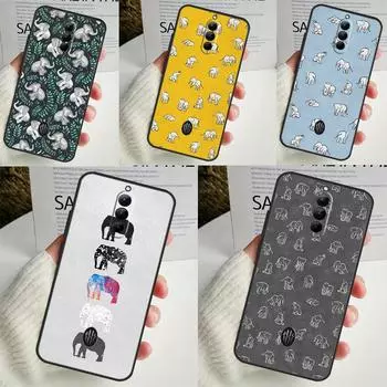 Милый чехол для телефона с изображением слоненка для ZTE Nubia Red Magic 9 Pro Plus 6 7 8 Pro 6S 7S 8S Pro Plus 5G 5S 6R Cover Red Magic 5S