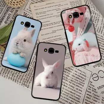 Милый чехол для телефона с кроликом для Samsung Galaxy A51 A50 A71 A21s A31 A41 A10 A20 A70 A30 A22 A02s A13 A53 5G Cover Coque SamsungA735G