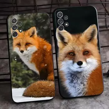 Милый чехол для телефона с лисой для Samsung Note Galaxy 8 9 20 10 Pro Plus Ultra M20 M31 M40 M10 J7 J6 Prime, задняя крышка Samsung J6Plus