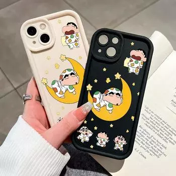 Милый чехол для телефона с мультяшным рисунком для iPhone Samsung Galaxy Xiaomi Redmi POCO HUAWEI Honor, противоударный резиновый мягкий гибкий чехол iPhone 11 Pro