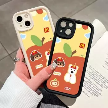 Милый чехол для телефона с мультяшным рисунком для iPhone Samsung Galaxy Xiaomi Redmi POCO HUAWEI Honor, противоударный резиновый мягкий гибкий чехол Redmi K30 Pro