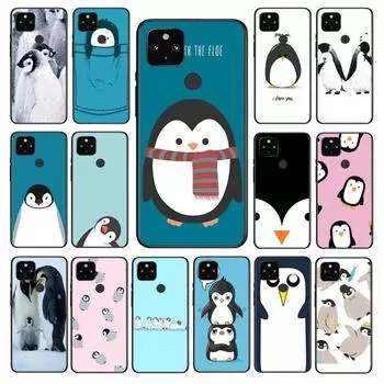 Милый чехол для телефона с пингвином для Google Pixel 7 Pro 7 6A 6 Pro 5A 4A 3A Pixel 4 XL Pixel 5 6 4 3 XL 3A XL 2 XL Google Pixel 2