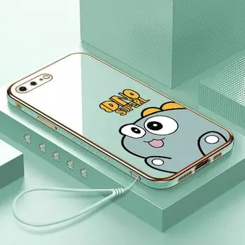 Милый чехол для телефона с покрытием динозавра для iPhone 11 13 15 Samsung Galaxy A52 Xiaomi Redmi 12C Note 10 Pro Oneplus Мягкие чехлы для смартфонов iPhone 11 Pro Max ярко-зеленый