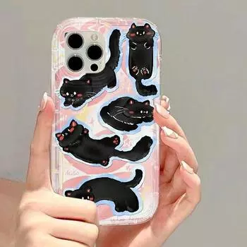 Милый чехол для телефона с собакой таксой для iPhone 13, чехол для iPhone 15 Pro 12 11 14 Pro Max XR XS X 7 8 15 Plus SE, противоударный силиконовый чехол For iPhone 12