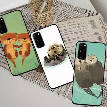 Милый чехол для телефона с водяными волками для Samsung Galaxy S7 Edge Plus S9 S20Plus S20ULTRA S10lite S225G S10 samsungS22plus5G