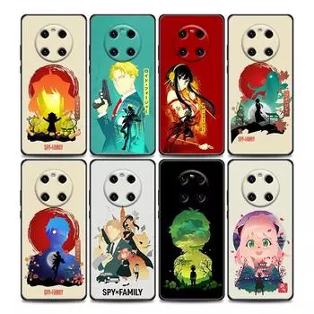 Милый чехол для телефона SpyxFamily Cartoon Anime для Huawei Mate 10 20 40 40Rs Y6 Y7 Y7a Y8s Y8p Y9a Enjoy 20e 2019 Lite Pro Plus Cover Mate 10