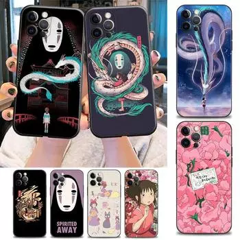 Милый чехол для телефона Studio Ghibli «Унесенные призраками Тоторо» для iPhone 11 12 13 Pro Max 7 8 SE XR XS Max 5 5S 6 6s Plus iPhone 13