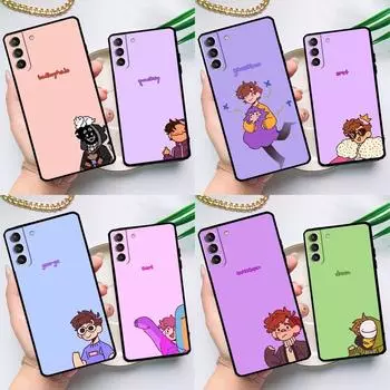 Милый чехол Dream Smp Anime для Samsung Galaxy S23 S22 Ultra S21 Plus S8 S9 S10 Note 10 20 Ultra S20 FE S21 FE Cover Galaxy S20 Plus