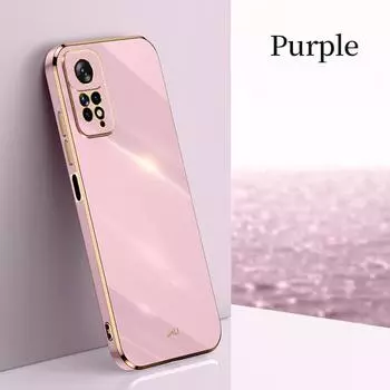 Милый чехол из ТПУ для Xiaomi 15 14T 13T 12T Pro Lite POCO X6 X5 X4 X3 F5 F3 Pro/для Redmi 12 10 9 9A 9T Pro Note 13 12 11 10 9T 9 8 7 Pro Чехол Redmi Note 13 Pro(4G) фиолетовый