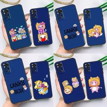Милый чехол Lankybox для Xiaomi Redmi Note 11 10 8 9 12 Pro Note 11S 10S 9S 8T Redmi 10 10C 12C 9C 9T Redmi Note 11S