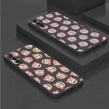 Милый чехол с изображением Пикачу и Pkemon аниме для Samsung Galaxy S20 S22 Ultra S21 FE S10 S9 Plus Note 20 10 Lite 9, мягкий чехол для телефона Samsung S22 Ultra 5G