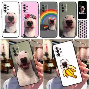 Милый чехол с изображением собаки Уолтера Мем для Samsung Galaxy A52 A72 A13 A33 A53 A73 A51 A71 A50 A04S A52S A12 A22 A32 Samsung A53 5G