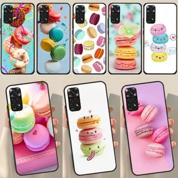 Милый чехол с макаронами для торта и десерта для Redmi Note 12 Pro Plus, чехол для Redmi Note 10 8 9 11 Pro 12S 11S 10S 9S 9C 10C 12C Redmi 10
