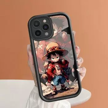 Милый чехол с рисунком Луффи для iPhone Samsung Galaxy Xiaomi Redmi POCO HUAWEI Honor, противоударный резиновый мягкий гибкий чехол Honor X9 5G